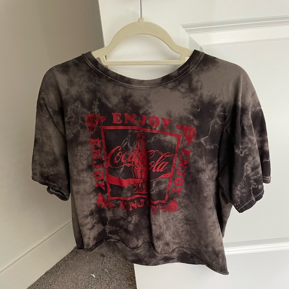 Coca-Cola tie dye short sleeve